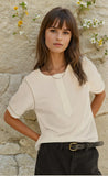 Relaxed Fit button up top