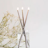 Silver Everlasting Candle – Reusable Steel Candles