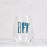 BFF Wine Glass