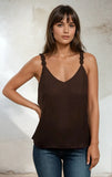 Clara Chocolate Tank Top