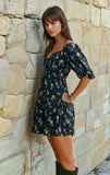 Moonlight Floral Dress