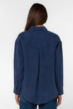Braxton Navy Blouse