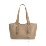 Mellie Bianco Phoebe Beige Recycled Vegan Shoulder Bag