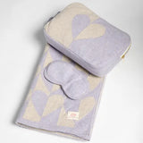Amore Travel Blanket & Eye Mask Set