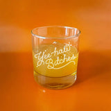 Yeehaw Bitches Rocks Glass