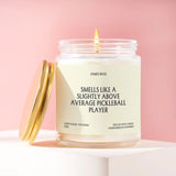 Pickelball Average Player Candle