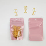 Wine Glass Paper Clips
