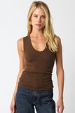 Kelsey Ribbed Tank Top