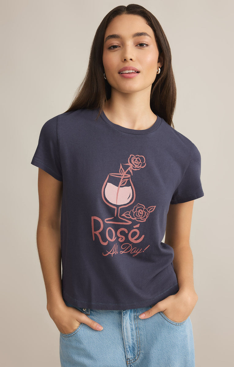Z Supply Rose Tourist Tee – The Denim Bar