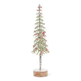 Small Tall Snowy Tree