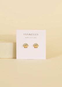 Jax Kelly Seashell Stud Earrings