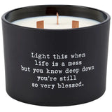 Blessed Poetry Candle