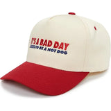 2-Tone Cap - Its a Bad Day To Be A Hotdog
