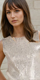 Kiley Sequin Top