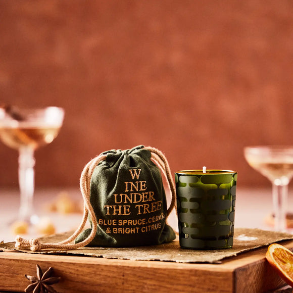 Wine Under The Tree Candle