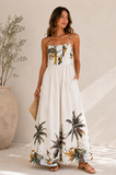 Palm Beach Pleated Dress
