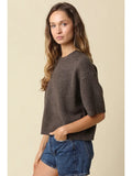 Parker Half Sleeve Sweater