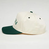2-Tone Embroidered Cap - Pickle