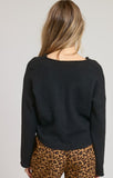 Black Cardigan w/ Buttons