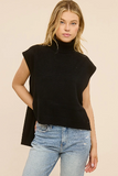Hayden Sleeveless Turtleneck Sweater