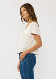 Lovestitch Lisa Puff Sleeve Gauze Top