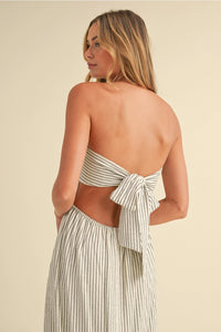 Callie Striped Max Dress