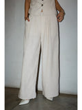 Laurel Pleated Wide Leg Pants