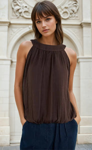 Chelsey Billowy Sleeveless Top