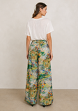 Caribbean Blues Printed Pants