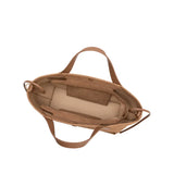 Jill Tan Suede Tote Bag