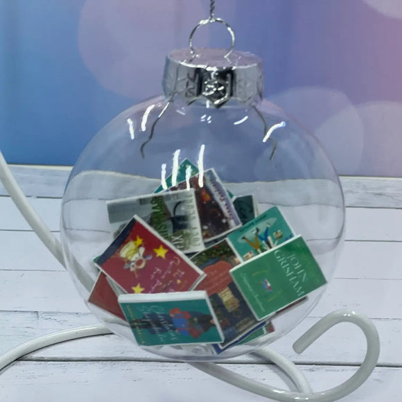 Miniature Books Holiday Ornament