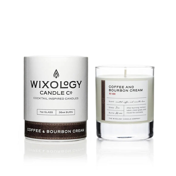 Coffee & Bourbon Wixology Candle