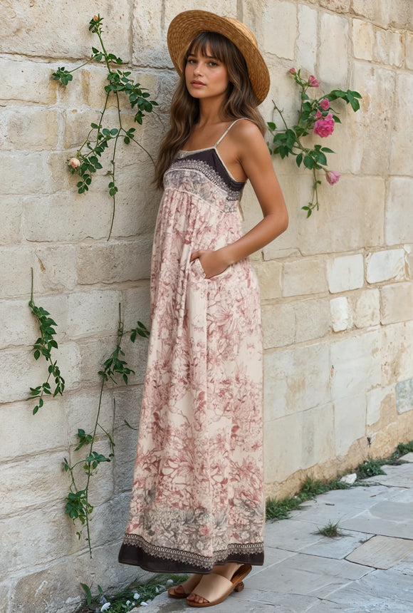 Aubrey Floral Maxi Dress