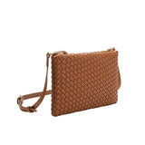 Melie Bianco Daisy Saddle Crossbody Bag