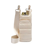 Ivory Glossy Hydrobag® with Solid Matching Strap
