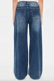 Daze Madison Mid Rise Wide Leg Denim
