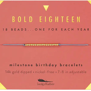 Bold Eighteen Bracelet