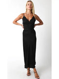 Heidi Midi Black Dress