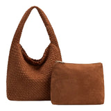 Johanna Tan Recycled Vegan Suede Shoulder Bag