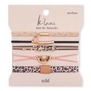 "Wild" Hair Tie + Bracelet
