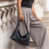 Melie Bianco Quinn Black Shoulder Bag