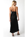 Heidi Midi Black Dress