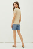 Be Cool Taupe Tee