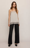Z Supply Roselle Lace Cami Frosted Pearl