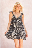 Marie Ruffle Print Dress