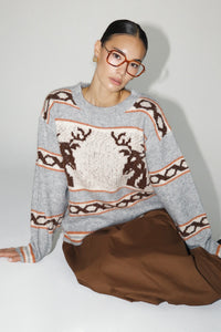 Western Deer Sweater