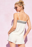 Linen Stripe Shorts