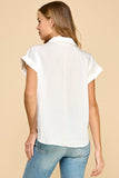 Tencel Short Sleeve Button Up Shirt
