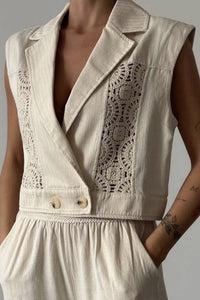 Isla Crochet Vest