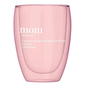 "MOM" Noun Glass
